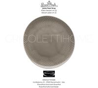 Rosenthal Plato plano Junto 22 cm Gris perla Porcelana