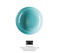 Rosenthal - MESH Aqua - Plato Hondo Ø Cm 21 - Revendedor Autorizado