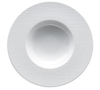 Rosenthal Plato hondo Mesh Rim 28 cm blanco