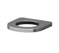Roseta de pie de la serie 230 de Steinberg, para agujeros de grifo más grandes, hasta 45 mm, 2304001