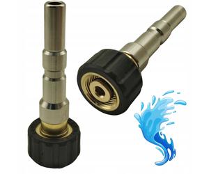 Rosfix adaptador para Nilfisk/Kranzle D12 | rosca M22x1,5 14 mm | metal
