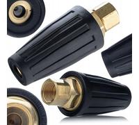 Boquilla turbo 030 - Pieza de repuesto para limpiadora de alta presión Karcher HD HDS | Inserto de cerámica | Rosca M18 x 1,5, 276 bar, 100 °C, alto rendimiento de limpieza