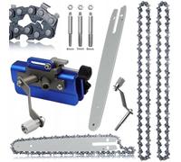 Rosfix Juego de guías de 2 cadenas de 1/4" con manivela