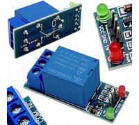 Rosfix Módulo Relé 1 Canal 5V - SPDT con aislamiento óptico | 10A, 34x25x19mm | Para Arduino, Domótica, Robótica | Accesorio Electrónico