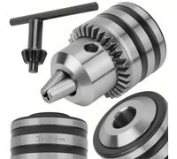 Rosfix - Portabrocas de perforación con llave B16, acero templado, diámetro 3 - 16 mm, con llave de sujeción | para taladro CELMA PRCB | Compatible con taladros de columna | Accesorio para taller