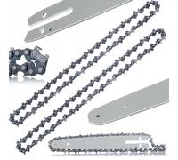Rosfix Riel guía de 8" 2 cadenas 1/4" compatible con Rosfix Red Piranha
