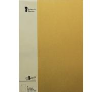 Rossler - pack 5 unids. tarjeta a4 color oro