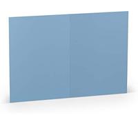 Rossler - pack 5 unids. tarjeta doble a6 color azul