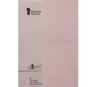 Rossler - pack 5 unids. tarjeta doble a6 color rosa