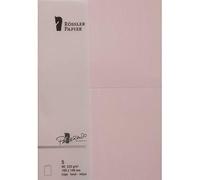Rossler - pack 5 unids. tarjeta doble a6 color rosa