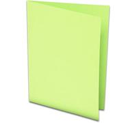Rossler - pack 5 unids. tarjeta doble a6 color verde lima
