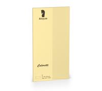 Rossler papier sobres 220702519 amarillo 110 x 220 mm