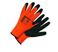 Rostaing gripro/IT11 guantes contenedores Grip impermeable (Palma sin costura, Naranja/Negro, 11