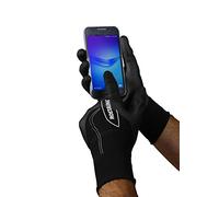 Rostaing MAXTOP-IT10 - Guantes táctiles para teléfono o jardinería, impermeables, resistentes, nitrilo talla 10, color negro