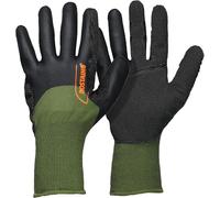 ROSTAING SARMENT - Par de guantes de protección para podar y arrancar viñas - Protección ideal en tiempo frío y húmedo - Guantes para el cuidado de árboles - Guantes caqui y negro