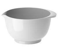 Rosti Margrethe - Cuenco para mezclar (0,75 L), color blanco | Cuenco y cuenco para masa irrompible con mango y boquilla de plástico reciclable - Altura: 8,7 cm, diámetro: 14,5 cm