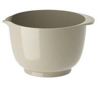 Rosti Margrethe - Cuenco para mezclar (2 L, humus) | Cuenco y cuenco para masa irrompible con mango y boquilla de plástico reciclable - Altura: 12,8 cm, diámetro: 18,2 cm