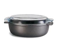 Rostiera Risoli SAPORELLA, Modelo 00109F 36T00, Con Coperchio, Color Negro, Para