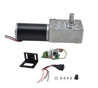 Rosvola 12V Engranaje Helicoidal Motor con Funcionamiento Silencioso para