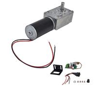 Rosvola 12V Engranaje Helicoidal Motor con Funcionamiento Silencioso para