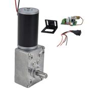 Rosvola 12V Engranaje Helicoidal Motor con Funcionamiento Silencioso para