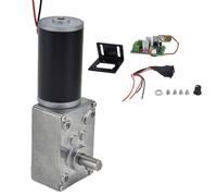 Rosvola 12V Engranaje Helicoidal Motor con Funcionamiento Silencioso para