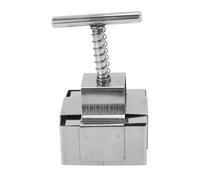Rosvola Cortador de Arcilla de Acero Inoxidable, Herramienta de Corte Preciso con émbolo con Resorte para Pasteles y Postres, Grado Alimenticio, Duradero, 1 Unidad (talla pequeña)