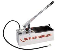 Rothenberger Bomba de comprobación RP50-S 60203 INOX Negro/Plateado/Rojo