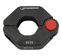 ROTHENBERGER Anillo de prensado, contorno de mordazas de presión SV, diámetro de 15 mm de diámetro | 1000003874 | Anillo de presión, sistemas de tuberías, prensas, prensa de herramientas industriales