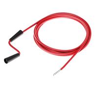 ROTHENBERGER Industrial Espiral limpiador de tuberías industrial con punta estirada 1,5 m rojo, 072980E