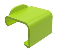 Rotho Evo Easy Juego de 2 clips para cerrar las cajas de Evo Easy, plástico alimentario (PP) sin BPA, verde, (8.0 x 11.0 x 2.0 cm)