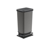 Rotho Papelera con pedal Paso 40 L, grafito