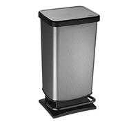 Cubo de basura con pedal rothopro, capacidad 40 l, A x H x P 353 x 676 x 295 mm