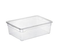 Rotho Sundis 4384001 CBox Caja de Ordenación Polipropileno Transparente 55 x 37,5 x 16 cm