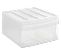 Rotho Systemix Organizador Cocina Cajas Almacenaje Plástico L Transparente | Cajas Organizadoras, Organizador de Baño, Cajas de Almacenamiento, Caja Almacenaje, Cajonera Plástico, Transparente