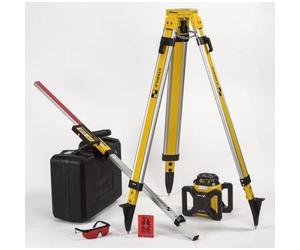 Roto-laser STABILA set LAR160 con tripode y barra nivelacion