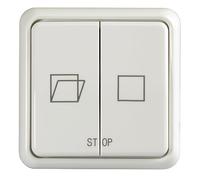 Roto ZEL RWA LT84 - Pulsador de ventilación para sistemas de extracción de humos, color blanco alpino