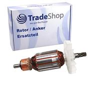 Rotor de repuesto para martillo perforador Bosch GBH 2-28 / D/DF/DV/DFV/F - sustituye a 1614010262 / Motor Anker pieza de repuesto para recambio