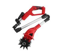 Rototiller Eléctrico Sin Escobillas De 15CM, Cultivador, Cortacésped, Escarificador Inalámbrico, Herramienta Eléctrica Jardín For Pin Batería Alta Eficiencia Y Seguridad(2Battery 1EU Charger)