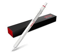 rOtring 600 bolígrafo | punta media | tinta azul | cuerpo blanco perla | recargable
