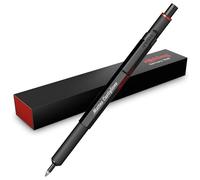 rOtring 600 bolígrafos - Caja de metal - con grabado personalizado - Gran bolígrafo retráctil - Personalizable - Idea de regalo para hombres y mujeres (negro)