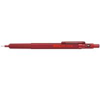 Rotring 800 bolígrafo, punta media, tinta negro, cuerpo plata, recarg