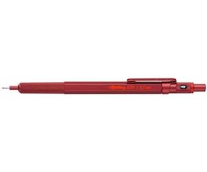 Rotring 800 bolígrafo, punta media, tinta negro, cuerpo plata, recarg