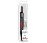 rOtring Compás Compacto Universal para círculos de hasta 320 mm