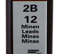ROTRING Estuche De 12 Minas 0,5 mm Dureza 2B S0312630