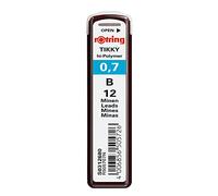 rOtring – Recambios de minas para portaminas finos Hi-Polymer B 0,70 mm 12 minas