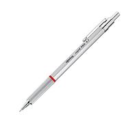 rOtring Rapid Portaminas Pro | Mina HB de 0,7 mm | Menor rotura de mina | Cuerpo metálico completo en cromo plateado