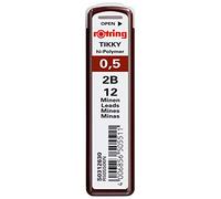 Rotring recambios de Minas para portaminas - 2 x 12 minas, 0,5 mm HB 0,50 mm