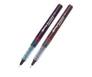 rOtring Tikky Graphic FineLiner - Juego de bolígrafos 1904752-0,20 mm y 1904753-0,3 mm, tinta negra