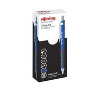 Rotring Tikky portaminas calibré 0,5 mm - azul (caja de 12)